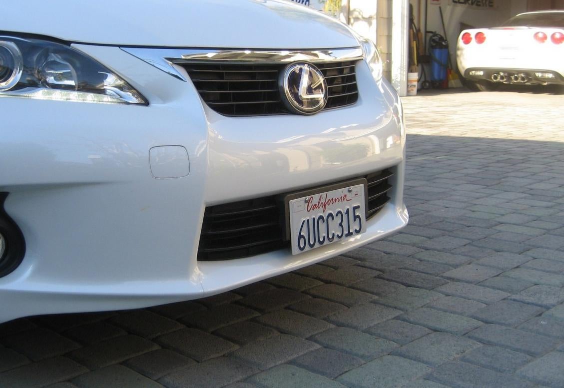 Bentley Front License Plate Mount